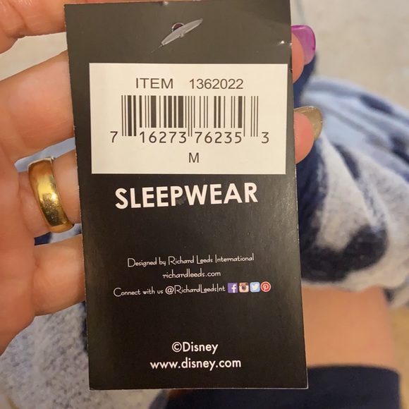 Nwt Disney Mickey Mouse Fleece Lounge Hoodie - Picture 13 of 14